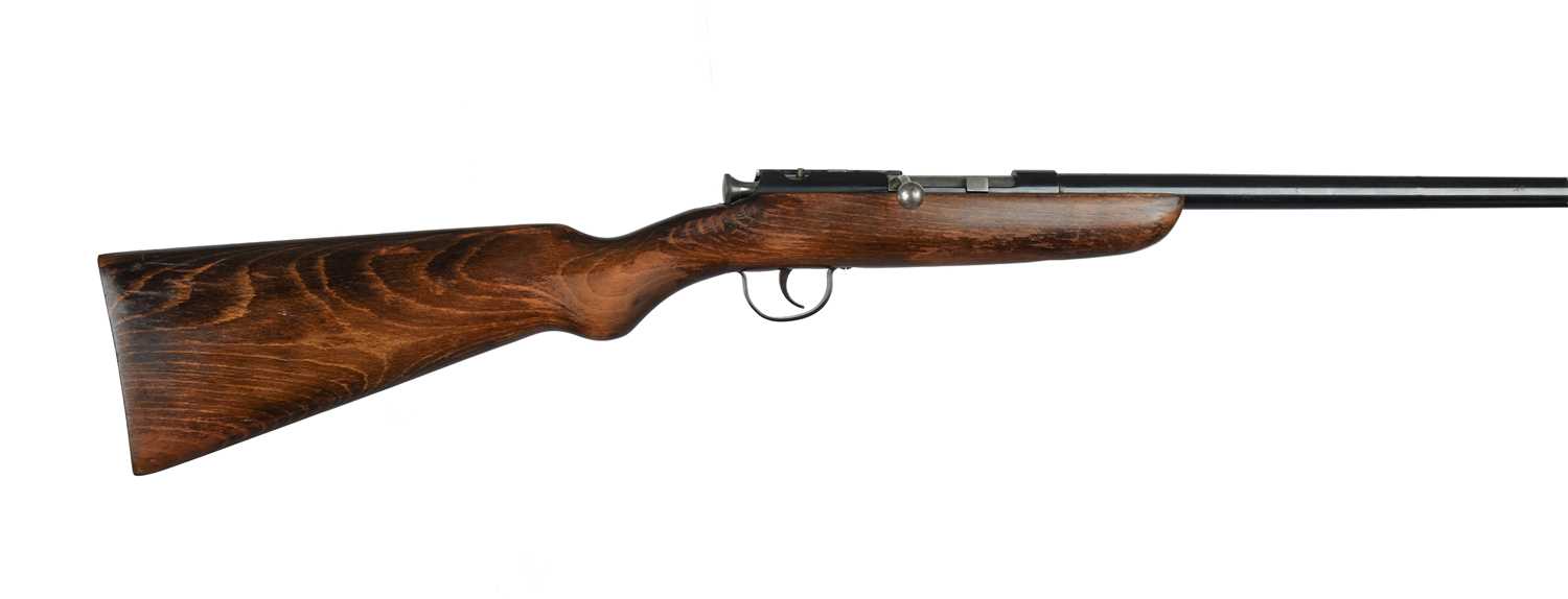 Ƒ Webley & Scott Ltd: a .410 single loading bolt action shotgun, serial number 9913, barrel 25.5