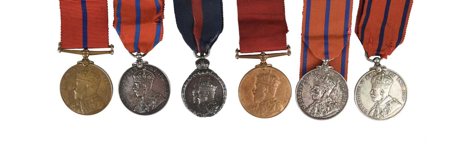 A small collection of Coronation Medals, comprising a pair to P.C H. Shipway, Metropolitan Police: