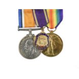 A Great War pair to Private John S. Matthewson, 18th Battalion London Regiment, British War Medal