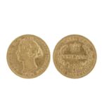 Australia: Victoria, gold sovereign, 1870, Sydney (F 10), about fine. 22.16mm diameter