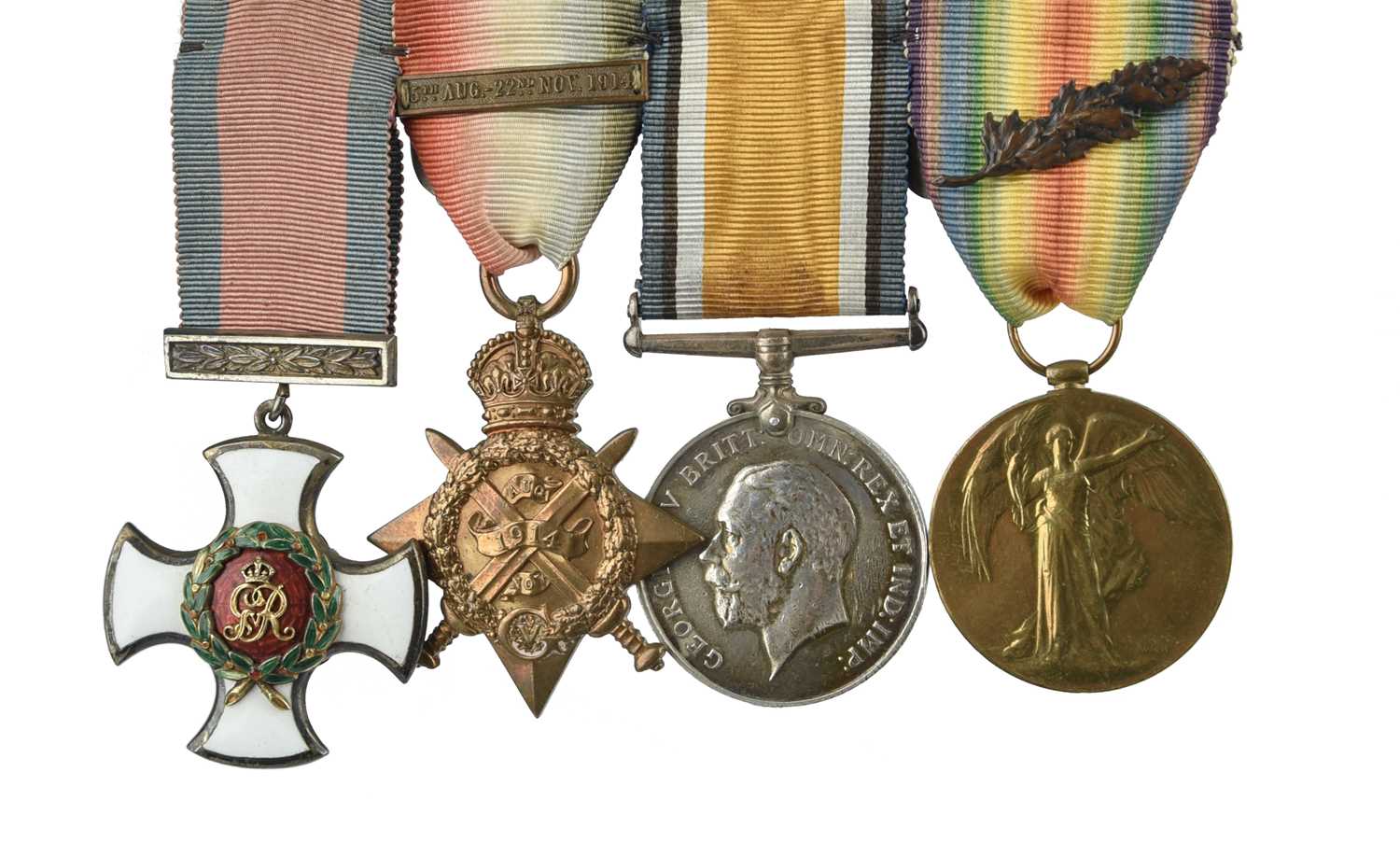 The Great War D.S.O. group of four to Lieutenant-Colonel John Alexander Geary, Royal Artillery: