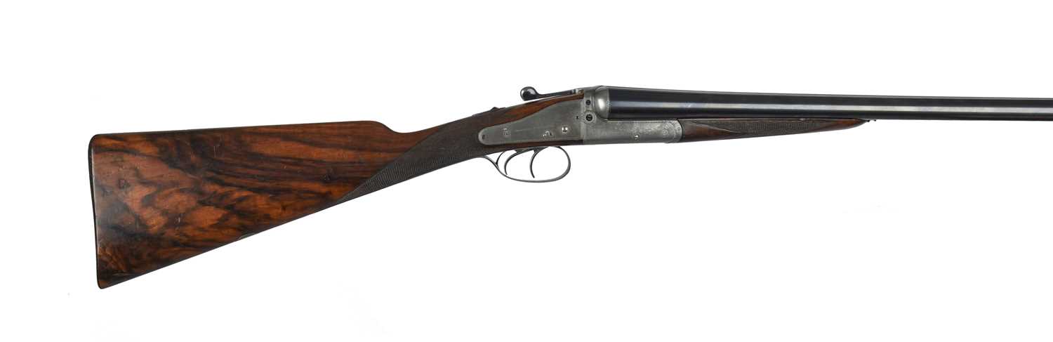 Ƒ Holland & Holland: a 12 bore 'Dominion' model back action sidelock ejector double gun, serial