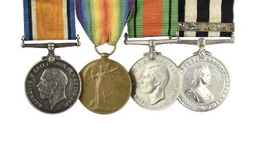 Four Medals to Private William A. Powell, 18th Battalion London Regment: British War Medal 1914-20