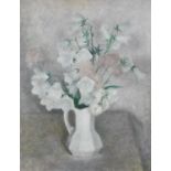 Φ Dod Procter RA (1891–1972) Still Life with flowers in a white jug Oil on canvas 51.5 x 41cm