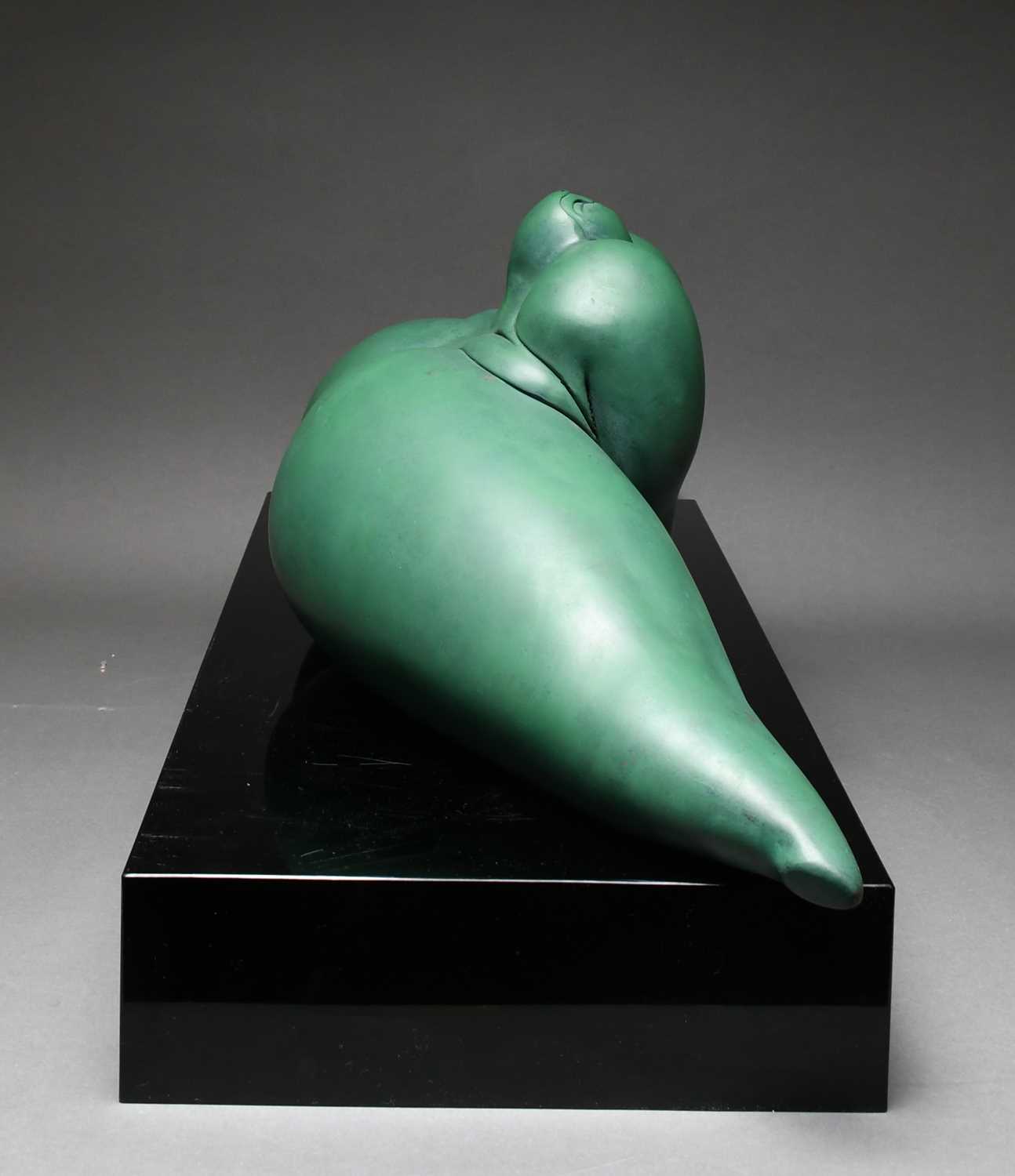 Φ Christian Peschke (1946 - 2017) Die Grosse Grätsche (The Big Straddle) Painted bronze, on a - Image 5 of 6