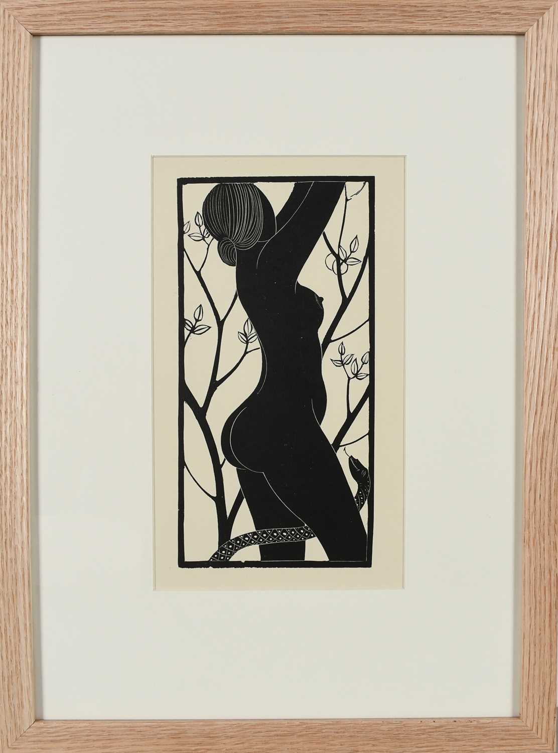 Eric Gill ARA (1882-1940) Eve (P380) Wood engraving, from the edition of 480 printed from the - Image 2 of 4