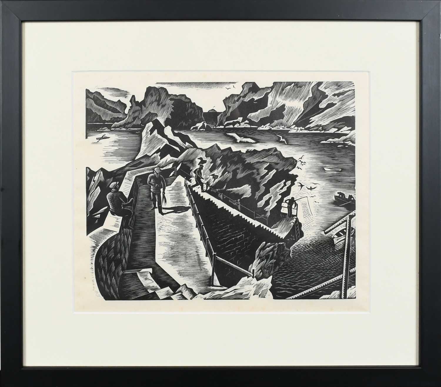 Φ Guy Malet (1900-1973) Havre Gosselin Wood engraving 20.5 x 25.4cm (image) Provenance: The - Image 2 of 4