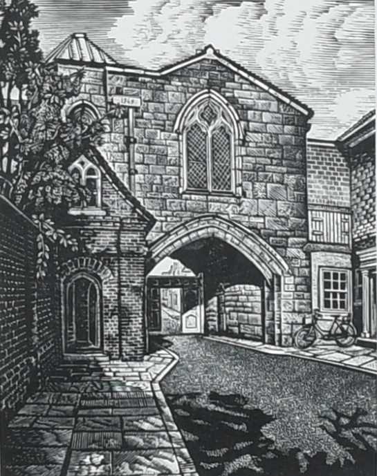 Φ Howard Phipps (b.1954) The Restoration of Salisbury Cathedral; St Ann's Gate, Salisbury Two, the - Image 5 of 8