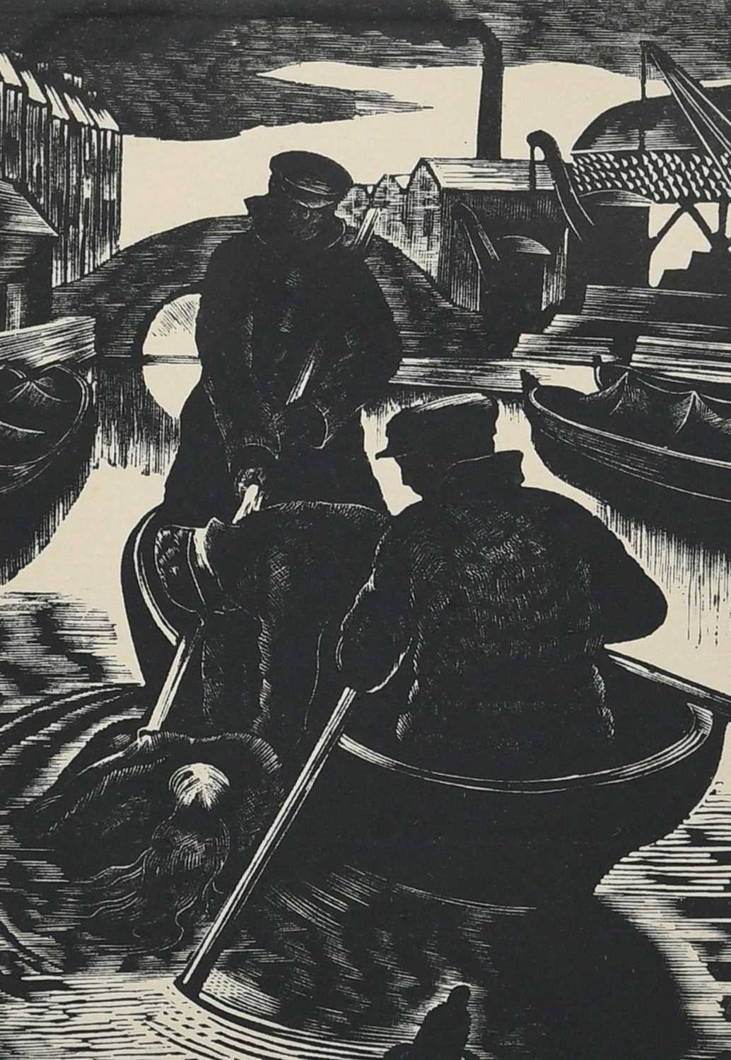 Φ John Nash RA (1893-1977) Frontispiece for Jipping Street by Kathleen Woodward Wood engraving 12.