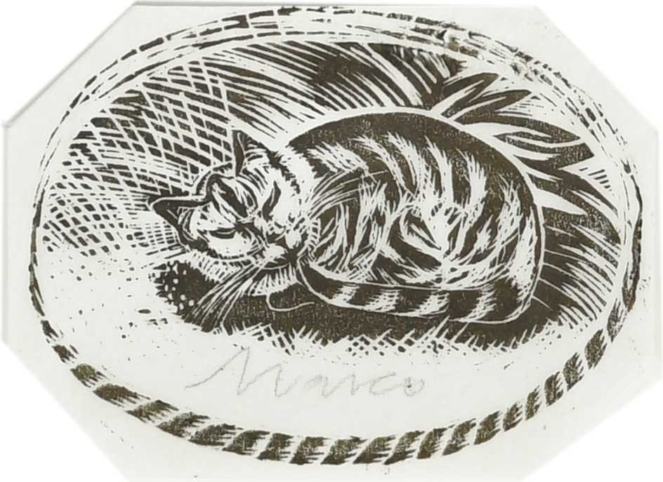 Φ Enid Marx (1902-1998) Sleeping cat; Mice and cheese Two, the former signed Marx (in pencil lower - Image 2 of 16