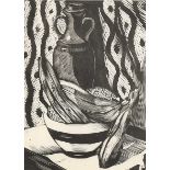 Φ John Nash RA (1893-1977) Still life Signed John Nash (in pencil to margin) Wood engraving 14 x