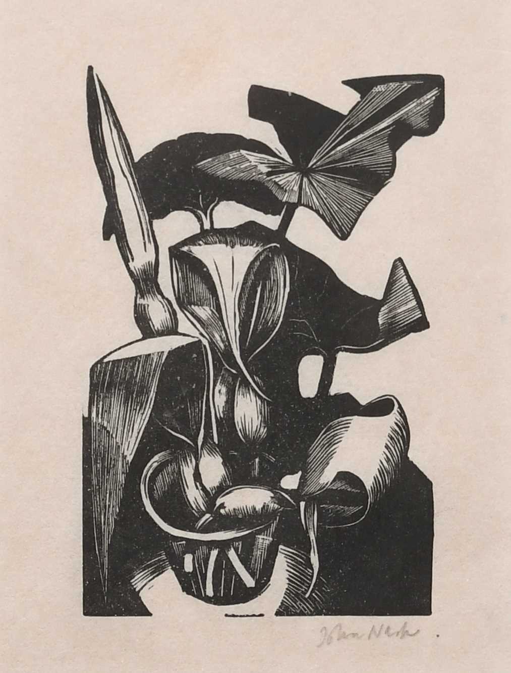 Φ John Nash RA (1893-1977) Wild Arums Signed John Nash (in pencil to margin) Wood engraving 10.8 x