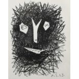 Φ Pablo Picasso (Spanish 1881-1973) Satyr II Lithograph, one of 3000 unsigned impressions 31.9 x