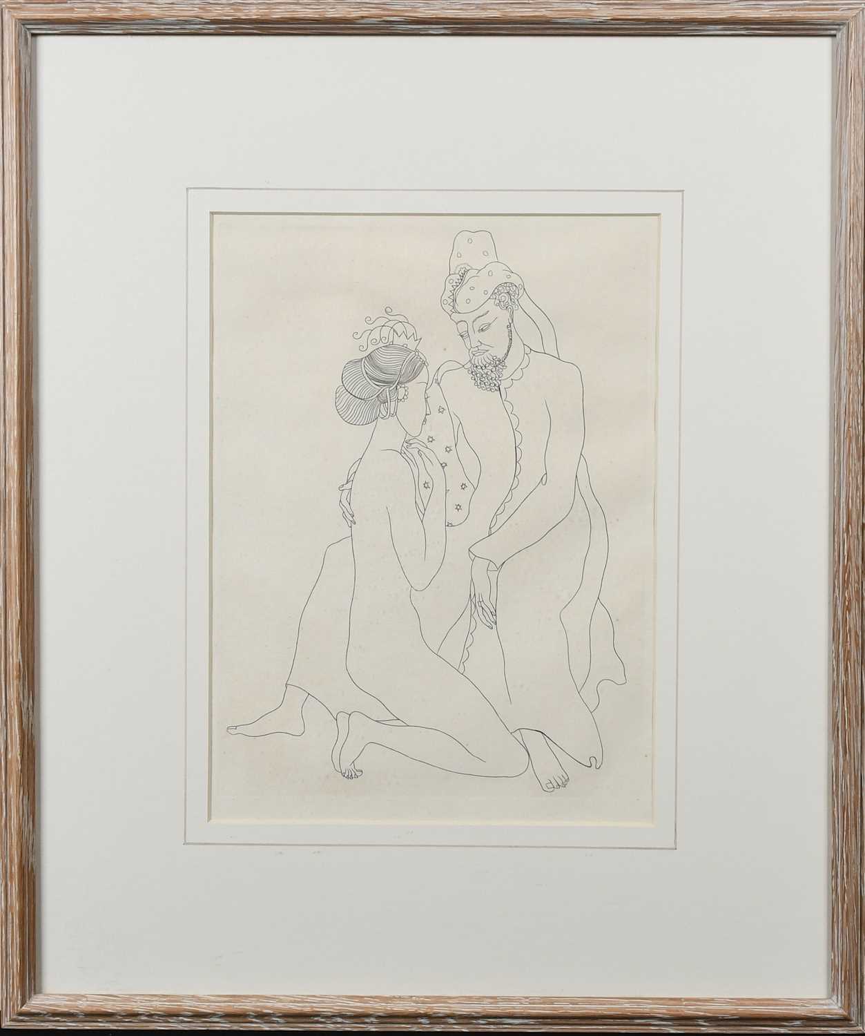 Φ Lettice Sandford (1902-1993) A man kneeling before a woman; A woman kneeling before a man Two, - Image 6 of 8