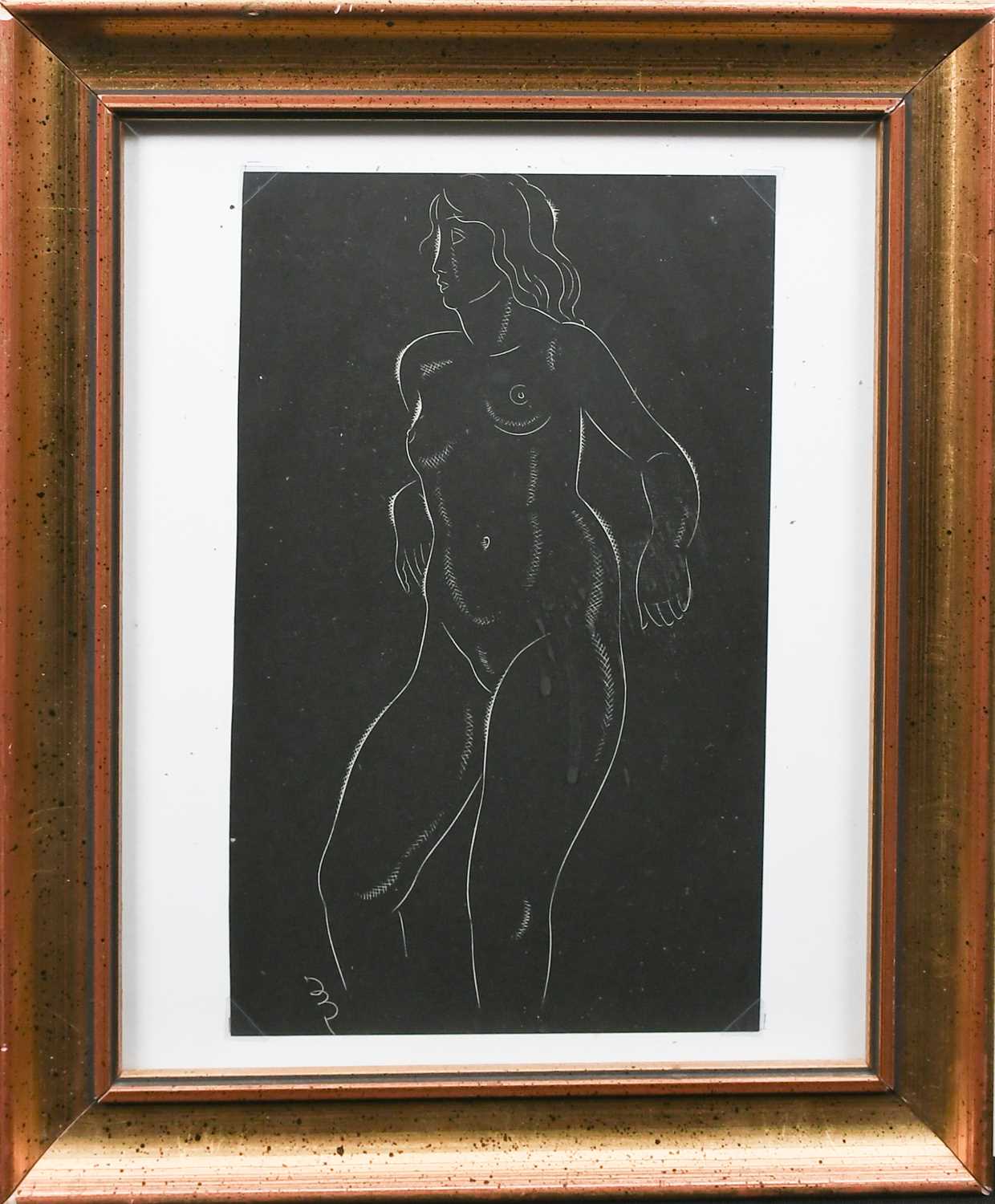 Eric Gill ARA (1882-1940) Female Nude, Reclining (P943); Female Nude, Standing (P949) Two, both wood - Image 6 of 8