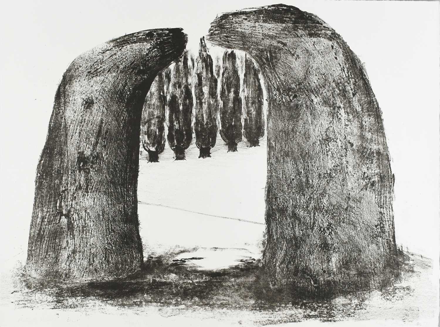 Φ Ivor Abrahams (1935-2015) The Arches Suite, comprising Arch I, Arch II, Arch III, and Arch IV - Image 8 of 9