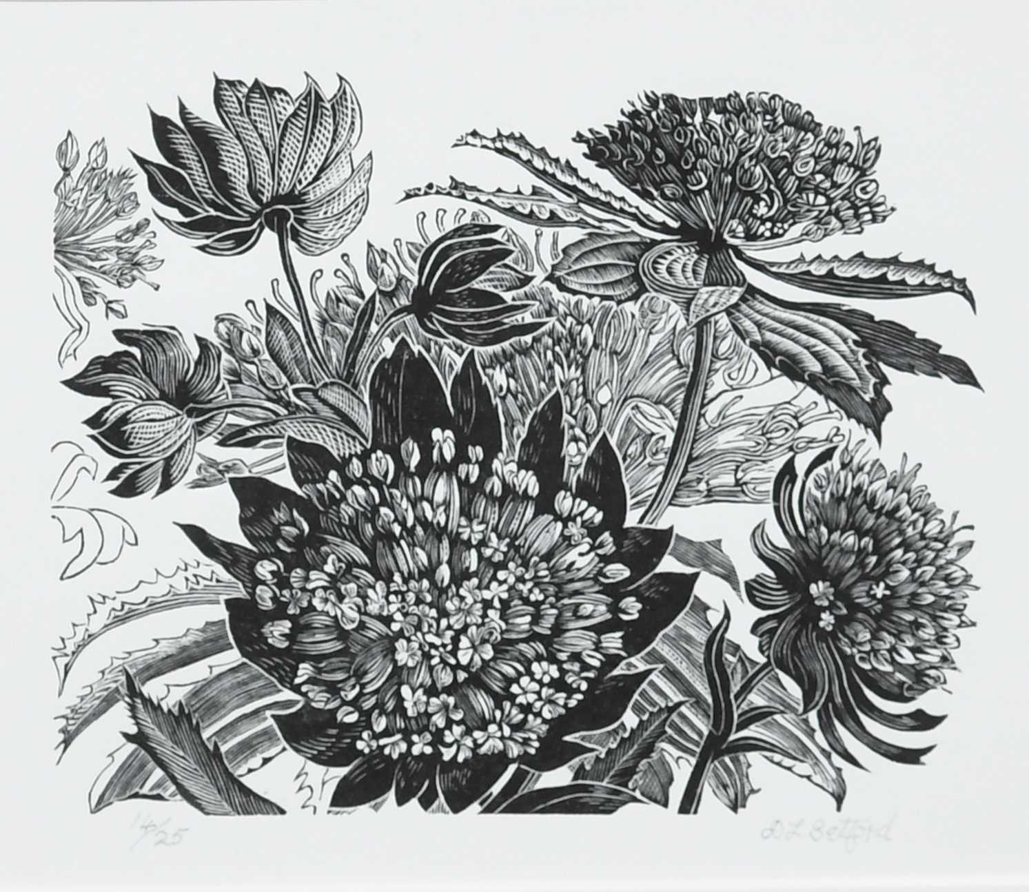 Φ Derek L. Setford (b.1936) Repairs Observed; Seed Time; Astrantias Three, each signed D L Setford - Image 8 of 11