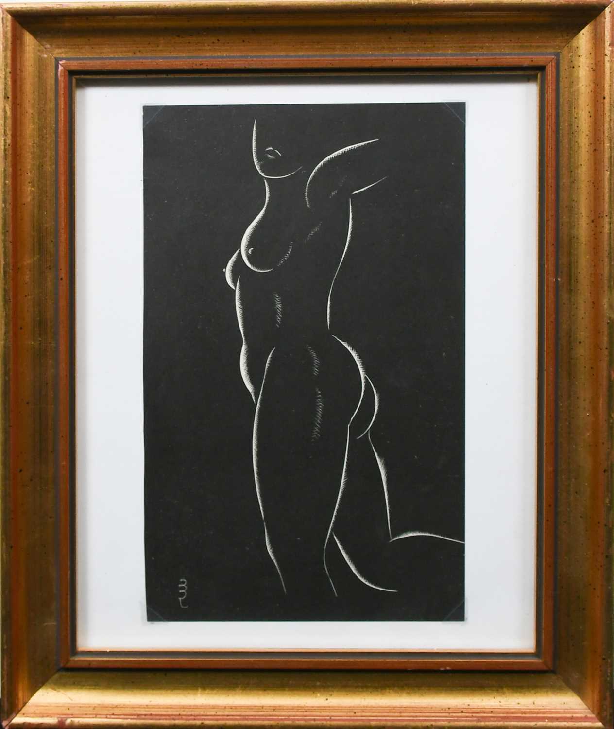 Eric Gill ARA (1882-1940) Female Nude, Reclining (P943); Female Nude, Standing (P949) Two, both wood - Image 3 of 8