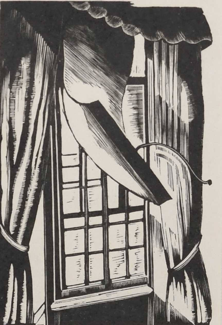 Φ John Nash RA (1893-1977) Window Signed John Nash (in pencil to margin) Wood engraving, from