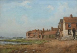 Thomas Tennant Baxter (1894–1947) View of Bosham, Sussex Signed and dated TTBaxter/1927 (lower