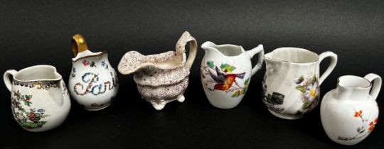 Collection of 19th century and later miniature jugs by various factories (22)