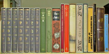 Collection of Folio edition classics (18) to include Jane Austen, Chaucer, Jonathan Swift and