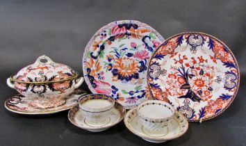 Collection of Coalport, Royal Derby & other Imari dinner and tea wares