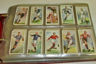 Cigarette card album - containing examples of Players / Wills / Carreras / Churchmans - mostly