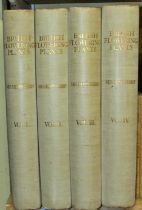 British Flowering Plants - Mrs Henry Perrin - four volumes (1914) with extensive colour plate