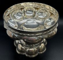 A silver chalice / communion bowl, Chester 1915 makers George Nathan & Ridley Hayes, 13.5 cm