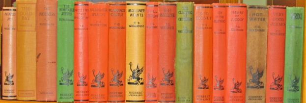 Early 20th century collection of P G Wodehouse novels including Piccadilly Jim, Hot Water and Very