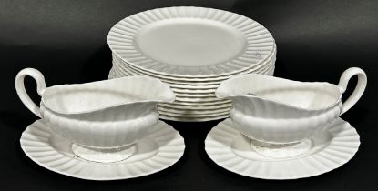 Royal Worcester Warmstry collection of tableware comprising 12 dinner plates 12 side plates, two