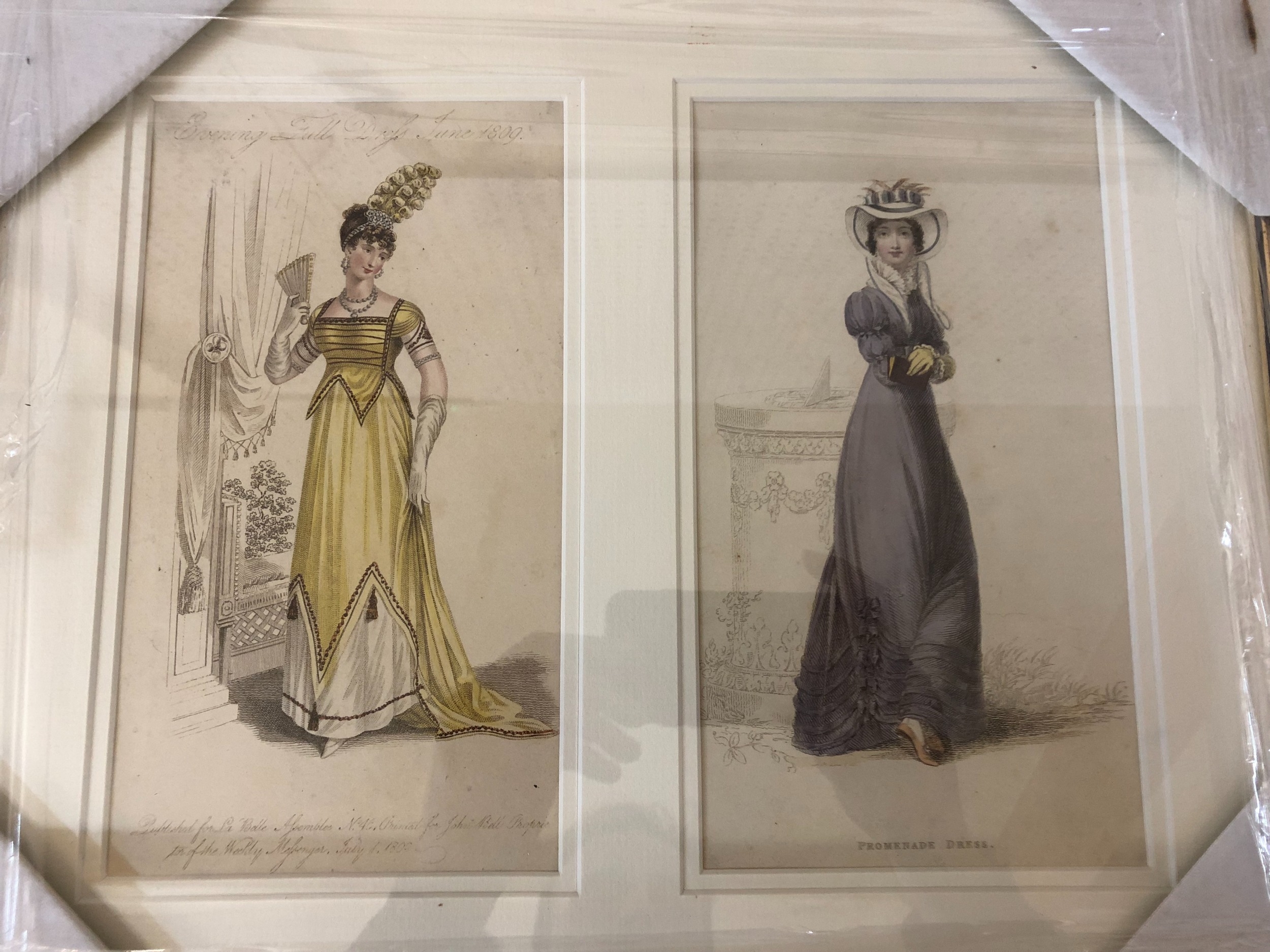A collection of 19th-20th century prints, to include: George III and Victorian fashion illustrations - Image 5 of 7