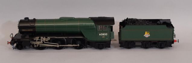 0 Gauge Finescale LNER 'V2' class 2-6-2 electric locomotive and tender probably by DJH Models