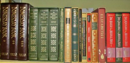 Folio collection of books to include historical interest and some novels (33)