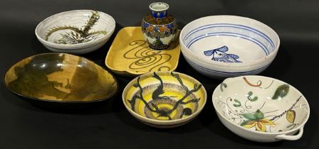 A small collection of Studioware principally dishes, mainly monogrammed