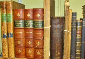 Antiquarian interest to include Horatii Flacci (2 volumes) (1816 & 1822), Niebuhr's History of