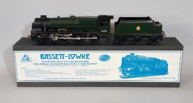 An 0 gauge re-built 4-6-0 Patriot Class Locomotive and Tender 'E.Tootal Broadhurst' by Bassett-Lowke