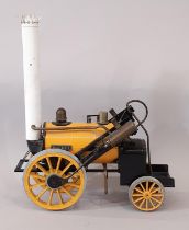 Hornby Live Steam Stephenson's Rocket 3.5" gauge, no tender (AF) Boiler history disclaimer:- no