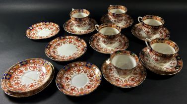 A pair of Royal Cauldon ‘Bitter Sweet’ pattern open bowls, together with a further Sandon pattern