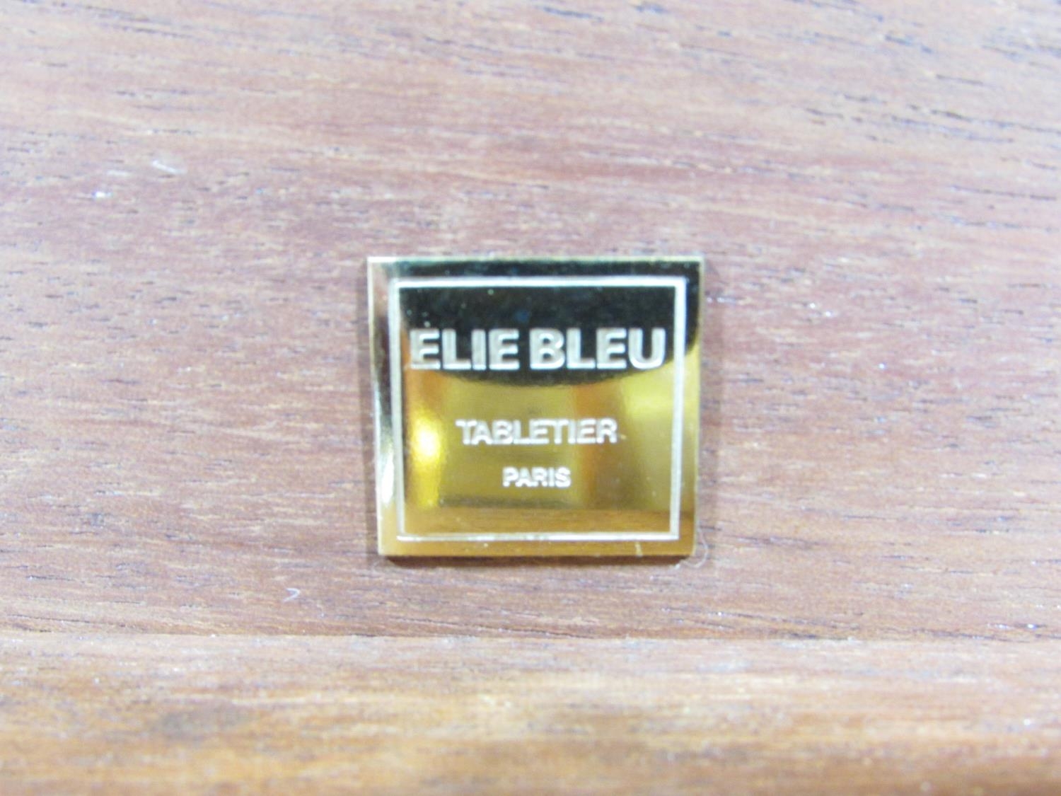 A good quality 20th century French coromandel veneered cigar humidor, Elie Bleu, Paris together with - Image 5 of 10