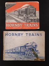 Two original 1930's catalogues comprising 'Hornby Trains Electric and Clockwork 1935-6' and '