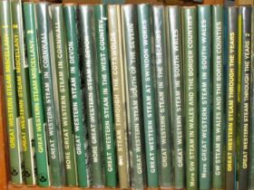 36 volumes of Great Western rail interest published by D Bradford Barton Ltd, Truro, Cornwall