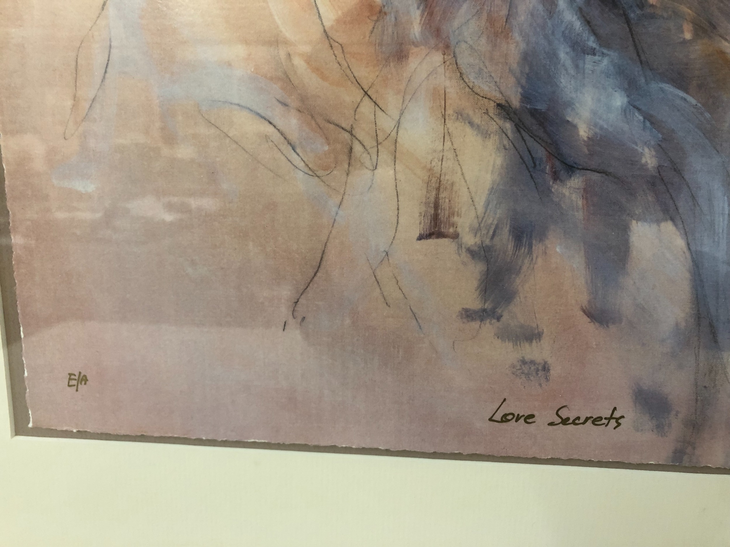 Gary Benfield (b.1965) - 'Love Secrets', signed, titled and marked (E/A) in gilt pen below, with - Image 4 of 7