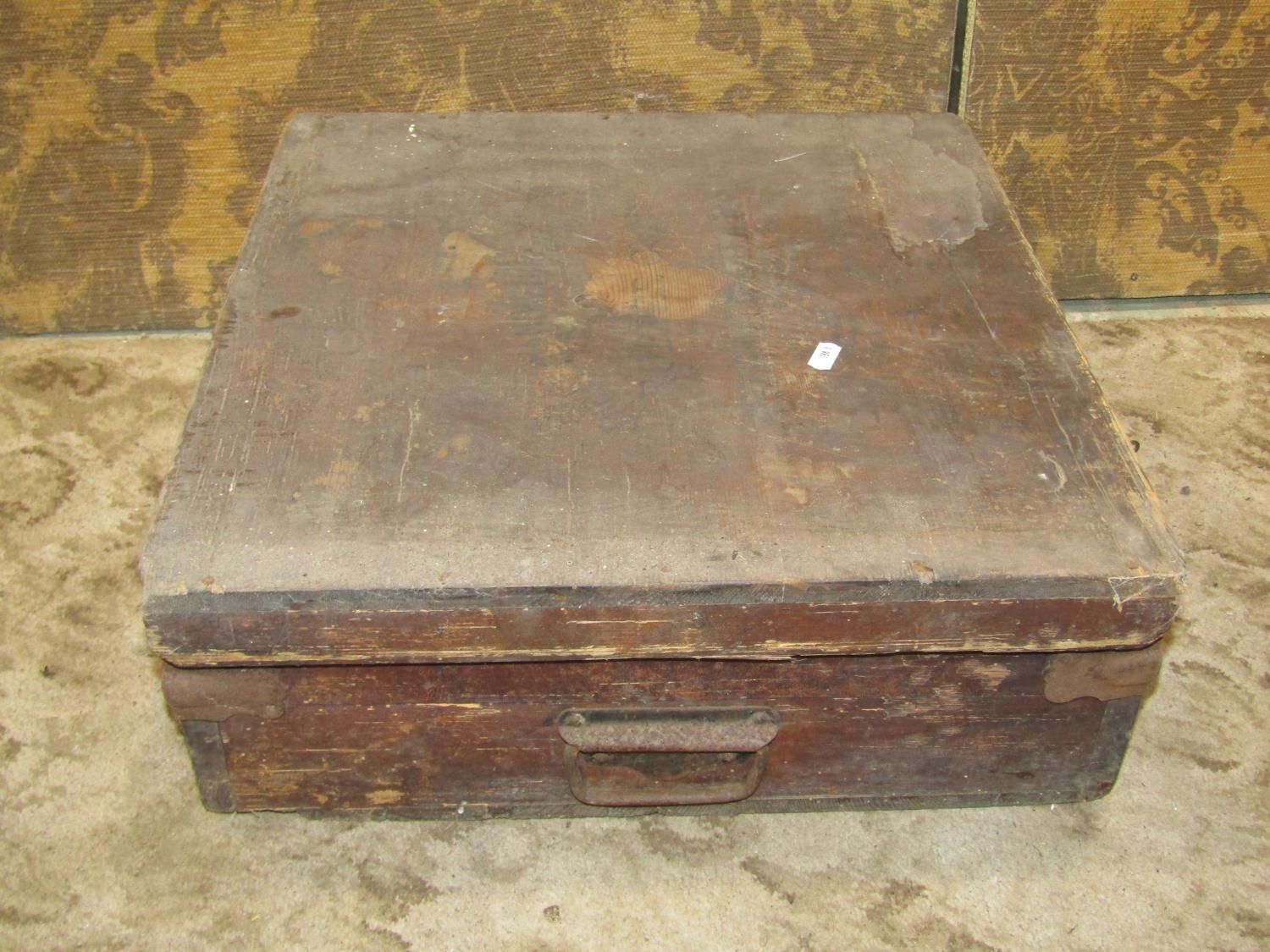 A cased set of lawn bowls, 8 large balls in ebony together with two smaller boxwood examples - Image 4 of 4