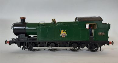 A finely detailed 0 gauge finescale two rail electric model of a British Railway / GWR 0-6-2 Tank