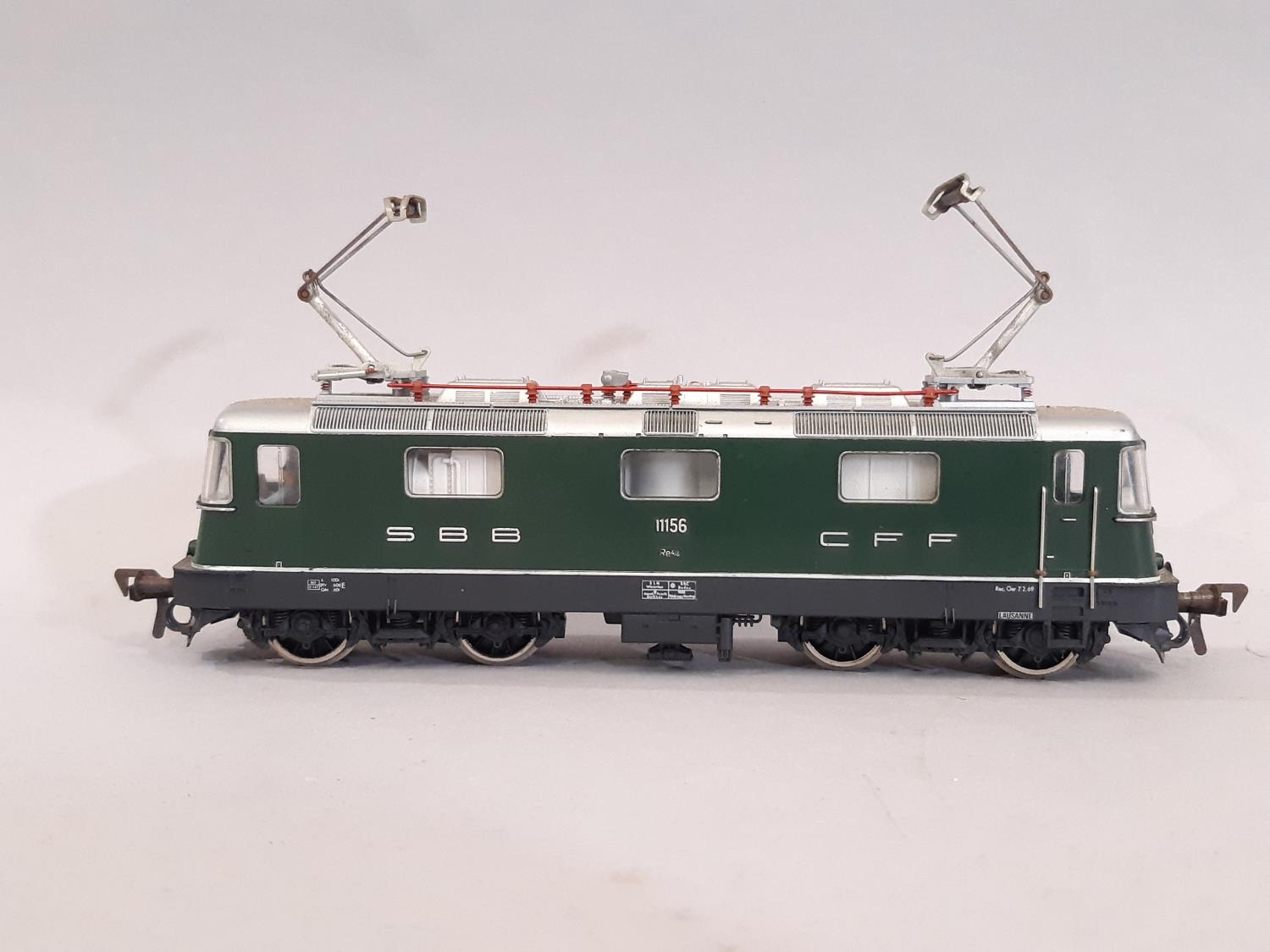 Continental HO gauge locomotive, coaching stock and wagons by Fleischmann and Marklin comprising the - Image 3 of 7