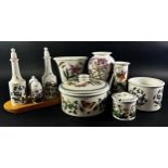 A collection of Portmeirion Botanical Garden ceramics to include vases, tureen and cover,