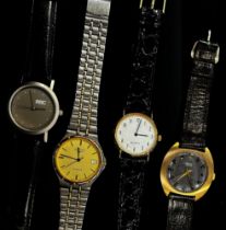 Seven wristwatches to include three Rotary examples (Classic, Avenger and Quartz) together with