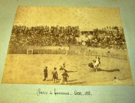 A late 19th century album with photographs and signed prints by photographer Jean Geiser, North